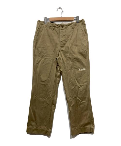 SAPEur（サプール）SAPEur (サプール) チノパン ベージュ サイズ:Lの古着・服飾アイテム