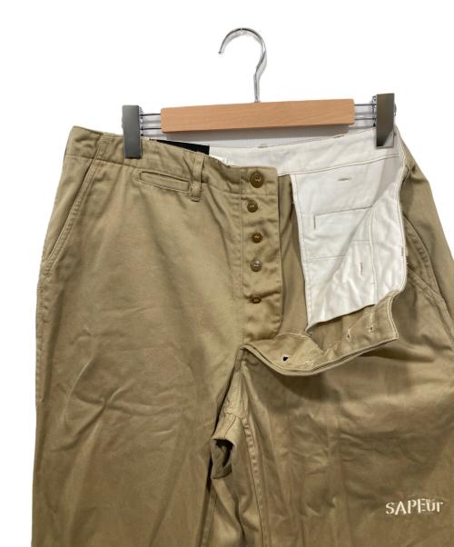 SAPEur（サプール）SAPEur (サプール) チノパン ベージュ サイズ:Lの古着・服飾アイテム