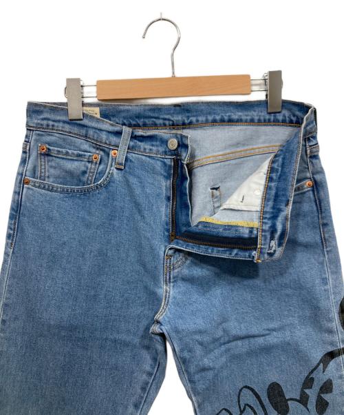 LEVI'S PReMIUM（リーバイス プレミアム）LEVI'S PReMIUM (リーバイスプレミアム) Disney Mickey Mouse (ディズニーミッキー マウス) デニムパンツ ブルー サイズ:W33（83.5cm）の古着・服飾アイテム