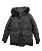 RLX RALPH LAURENアールエルエックスラルフローレン）の古着「フェイクファーダウンジャケット」｜ブラック