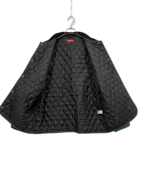 SUPREME（シュプリーム）SUPREME (シュプリーム) キルティングジャケット / Chains Quilted Jacket グリーン サイズ:XLの古着・服飾アイテム