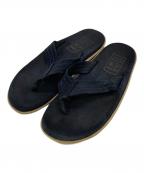 ISLAND SLIPPERアイランドスリッパ）の古着「サンダル」｜ネイビー