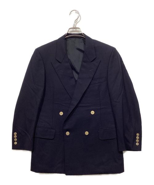 Burberry's（バーバリー）Burberry's (バーバリーズ) ダブルジャケット ネイビー サイズ:165AB（S-M相当)の古着・服飾アイテム