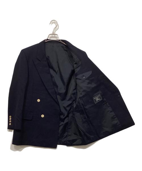 Burberry's（バーバリー）Burberry's (バーバリーズ) ダブルジャケット ネイビー サイズ:165AB（S-M相当)の古着・服飾アイテム