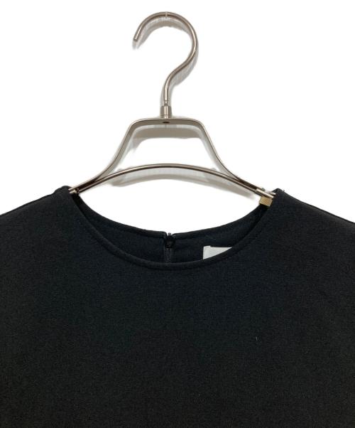 GANNI（ガニー）GANNI (ガニー) フリルブラウスワンピース ブラック サイズ:34の古着・服飾アイテム