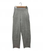 UNGRIDアングリッド）の古着「メランジニットルーズパンツ」｜グレー