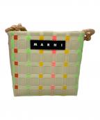 MARNIマルニ）の古着「カゴバッグ/sunday basket」｜ベージュ