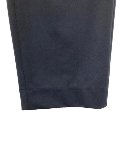 BALLSEY（ボールジィ）BALLSEY (ボールジィ) ストレッチジャージー タックテーパードパンツ ネイビー サイズ:36の古着・服飾アイテム