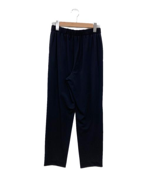 BALLSEY（ボールジィ）BALLSEY (ボールジィ) ストレッチジャージー タックテーパードパンツ ネイビー サイズ:36の古着・服飾アイテム