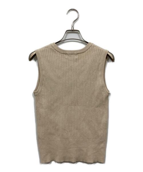 BEAMS HEART（ビームスハート）BEAMS HEART (ビームスハート) セットリブニットワンピース ベージュ サイズ:Sの古着・服飾アイテム
