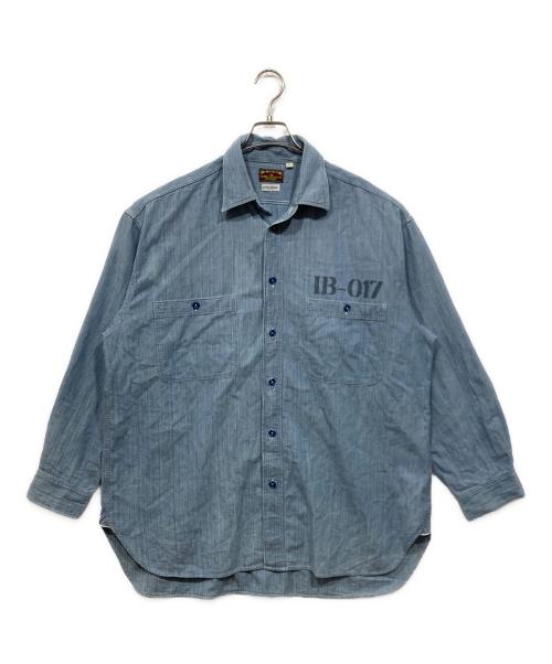 BUZZ RICKSON'S（バズリクソンズ）BUZZ RICKSON'S (バズリクソンズ) デニムシャツ ブルー サイズ:16-16 1/2の古着・服飾アイテム