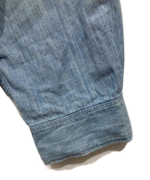 BUZZ RICKSON'S（バズリクソンズ）BUZZ RICKSON'S (バズリクソンズ) デニムシャツ ブルー サイズ:16-16 1/2の古着・服飾アイテム