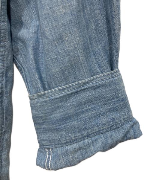 BUZZ RICKSON'S（バズリクソンズ）BUZZ RICKSON'S (バズリクソンズ) デニムシャツ ブルー サイズ:16-16 1/2の古着・服飾アイテム