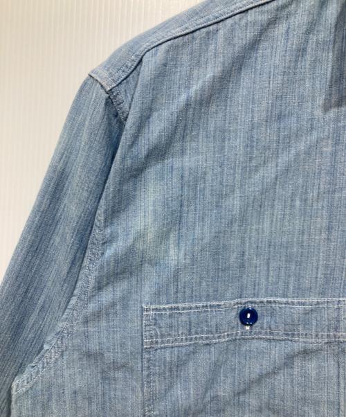BUZZ RICKSON'S（バズリクソンズ）BUZZ RICKSON'S (バズリクソンズ) デニムシャツ ブルー サイズ:16-16 1/2の古着・服飾アイテム
