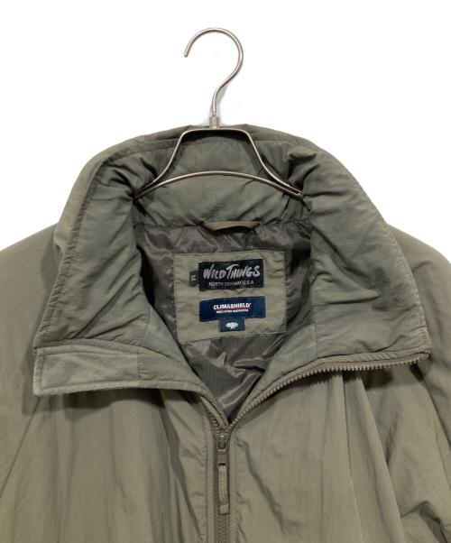 WILD THINGS（ワイルドシングス）WILD THINGS (ワイルドシングス) ナイロンジャケット/COLD WEATHER PARKA グリーン サイズ:Mの古着・服飾アイテム