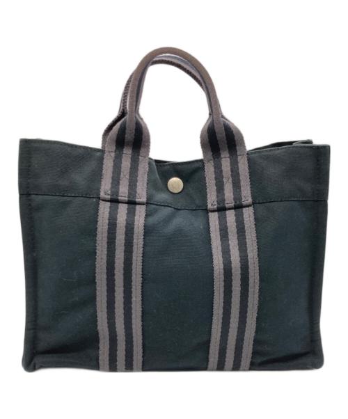 HERMES（エルメス）HERMES (エルメス) ハンドバッグ ブラックの古着・服飾アイテム