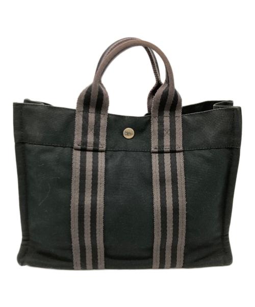 HERMES（エルメス）HERMES (エルメス) ハンドバッグ ブラックの古着・服飾アイテム