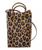 FURLAフルラ）の古着「レオパード エッセンシャルミニバッグ」｜ベージュ