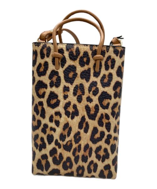 FURLA（フルラ）FURLA (フルラ) レオパード エッセンシャルミニバッグ ベージュの古着・服飾アイテム