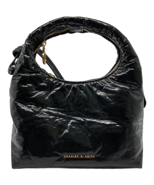 CHARLES & KEITH（チャールズアンドキース）CHARLES & KEITH (チャールズ＆キース) ミニ2WAYバッグ ブラックの古着・服飾アイテム