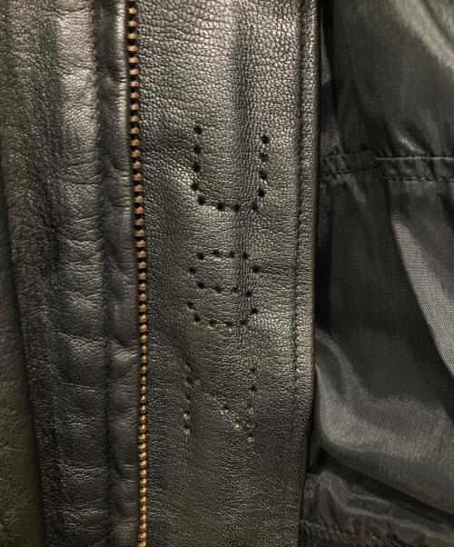 cooper（クーパー）cooper (クーパー) G-1フライトレザージャケット ブラック サイズ:38Rの古着・服飾アイテム