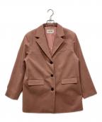 THE TOEザ・トゥー）の古着「Piraeus Suede Jacket」｜ピンク