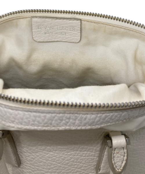 Maison Margiela（メゾンマルジェラ）Maison Margiela (メゾンマルジェラ) 2WAYバッグ ホワイトの古着・服飾アイテム