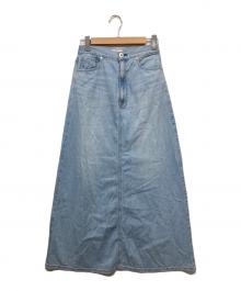 upper hights（アッパーハイツ）の古着「THE LAZY SKIRT」｜ブルー