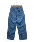 upper hights (アッパーハイツ) ベイカー デニムパンツ TOROIS ブルー サイズ:23：13000円