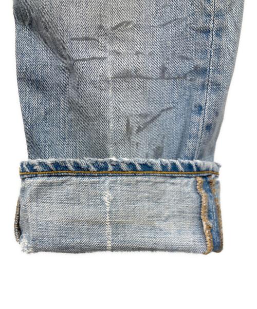 BALMAIN（バルマン）BALMAIN (バルマン) バイカーデニムパンツ ブルー サイズ:W31（78.5cm）の古着・服飾アイテム