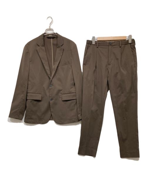 nano・universe（ナノ・ユニバース）nano・universe (ナノ・ユニバース) セットアップ ブラウン サイズ:Mの古着・服飾アイテム