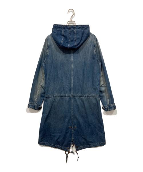 JOHNBULL（ジョンブル）Johnbull (ジョンブル) デニムモッズコート インディゴ サイズ:Mの古着・服飾アイテム