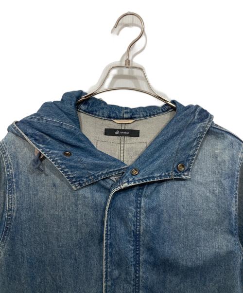 JOHNBULL（ジョンブル）Johnbull (ジョンブル) デニムモッズコート インディゴ サイズ:Mの古着・服飾アイテム