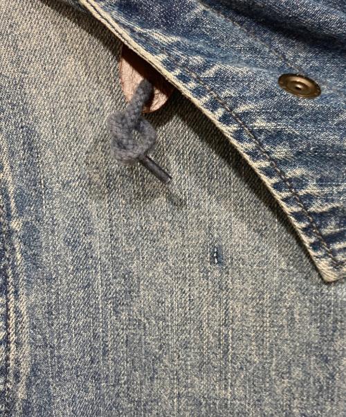 JOHNBULL（ジョンブル）Johnbull (ジョンブル) デニムモッズコート インディゴ サイズ:Mの古着・服飾アイテム