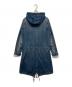 Johnbull (ジョンブル) デニムモッズコート インディゴ サイズ:M：5000円