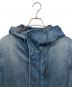 中古・古着 Johnbull (ジョンブル) デニムモッズコート インディゴ サイズ:M：5000円