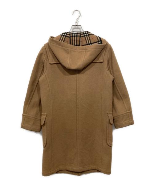 Burberry's（バーバリー）Burberry's (バーバリーズ) 裏地ノバチェックロングダッフルコート ブラウン サイズ:38の古着・服飾アイテム