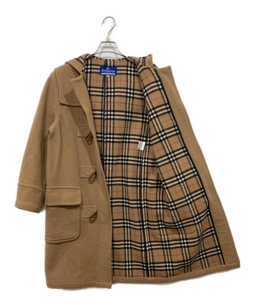 Burberry's（バーバリー）Burberry's (バーバリーズ) 裏地ノバチェックロングダッフルコート ブラウン サイズ:38の古着・服飾アイテム