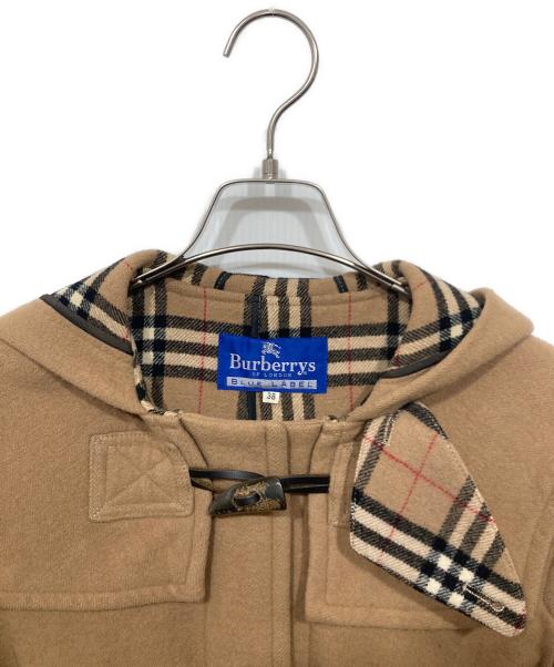 Burberry's（バーバリー）Burberry's (バーバリーズ) 裏地ノバチェックロングダッフルコート ブラウン サイズ:38の古着・服飾アイテム