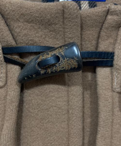 Burberry's（バーバリー）Burberry's (バーバリーズ) 裏地ノバチェックロングダッフルコート ブラウン サイズ:38の古着・服飾アイテム