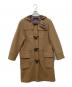 Burberry's（バーバリーズ）の古着「裏地ノバチェックロングダッフルコート」｜ブラウン