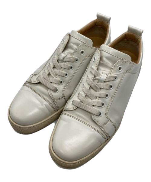 Christian Louboutin（クリスチャン・ルブタン）Christian Louboutin (クリスチャン・ルブタン) ローカットスニーカー ホワイト サイズ:42の古着・服飾アイテム