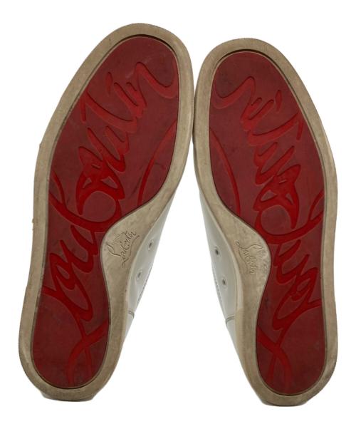 Christian Louboutin（クリスチャン・ルブタン）Christian Louboutin (クリスチャン・ルブタン) ローカットスニーカー ホワイト サイズ:42の古着・服飾アイテム