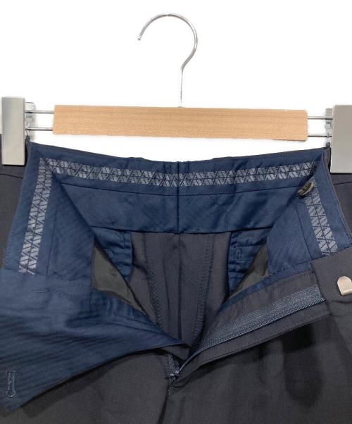 Aquascutum（アクアスキュータム）Aquascutum (アクアスキュータム) スラックス ネイビー サイズ:W36（91cm)の古着・服飾アイテム