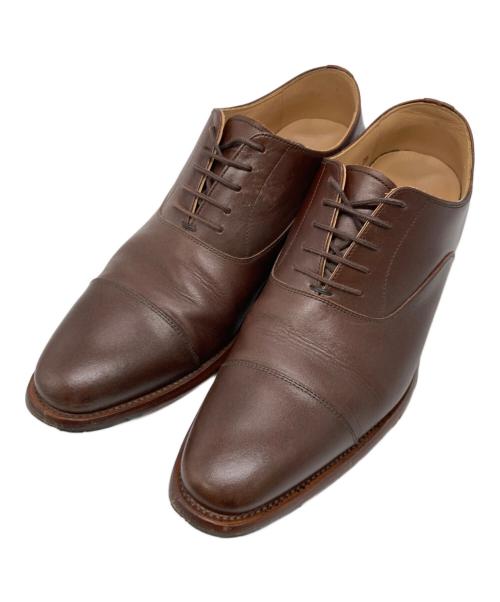 SCOTCH GRAIN（スコッチグレイン）SCOTCH GRAIN (スコッチグレイン) ストレートチップシューズ ブラウン サイズ:25の古着・服飾アイテム