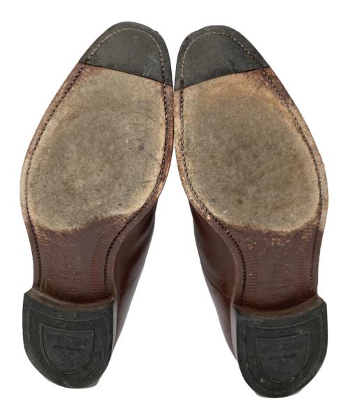 SCOTCH GRAIN（スコッチグレイン）SCOTCH GRAIN (スコッチグレイン) ストレートチップシューズ ブラウン サイズ:25の古着・服飾アイテム