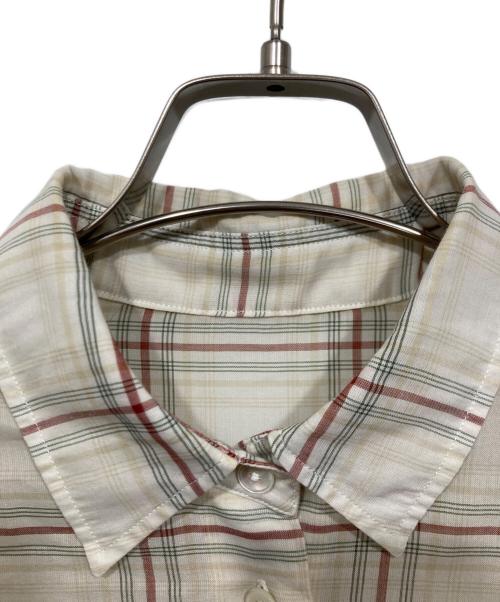 Spick and Span（スピックアンドスパン）Spick and Span (スピックアンドスパン) チェックシャツ ベージュ サイズ:Fの古着・服飾アイテム