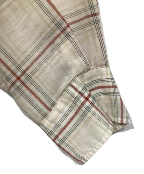 Spick and Span（スピックアンドスパン）Spick and Span (スピックアンドスパン) チェックシャツ ベージュ サイズ:Fの古着・服飾アイテム