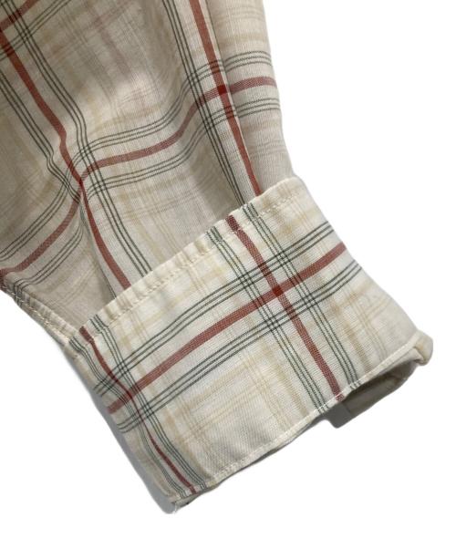 Spick and Span（スピックアンドスパン）Spick and Span (スピックアンドスパン) チェックシャツ ベージュ サイズ:Fの古着・服飾アイテム