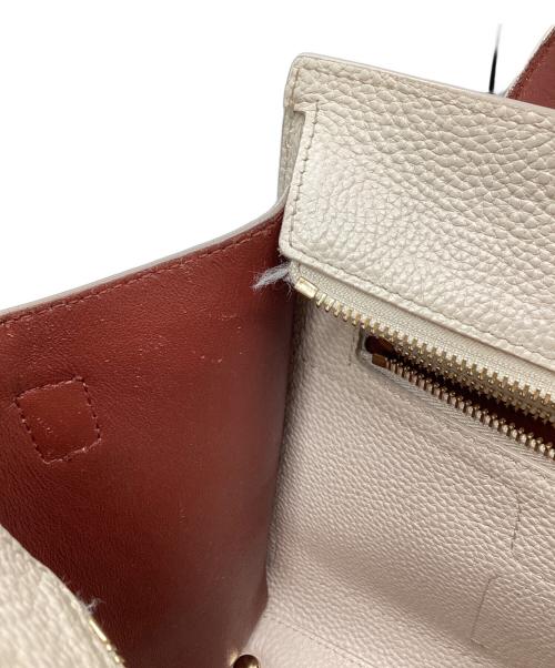 Salvatore Ferragamo（サルヴァトーレ フェラガモ）Salvatore Ferragamo (サルヴァトーレ フェラガモ) エイミー 2WAYバッグ ベージュの古着・服飾アイテム